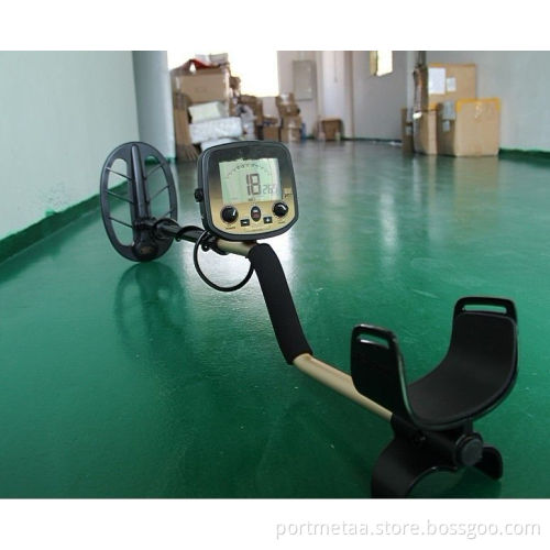 Gold Portable Metal Detector for Deep Searching Bounty Hunting VLF